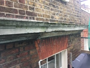 Stone repair cornice London Mision